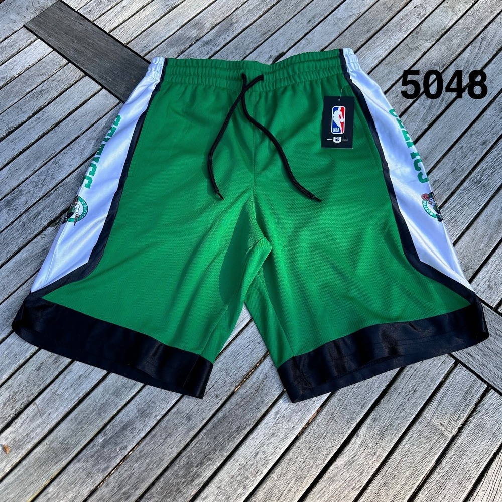 Boston Celtics NBA Green Mesh Basketball Shorts King Court Player OG Fit Mens M